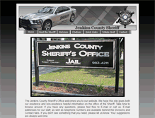 Tablet Screenshot of jenkinscountysheriff.com